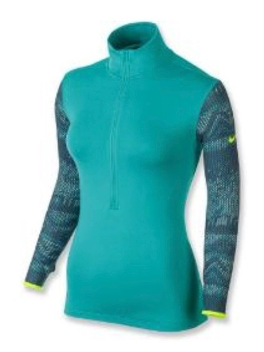 NIKE PRO Dri Fit Nordic 1/2 zip athletic shirt size women’s medium